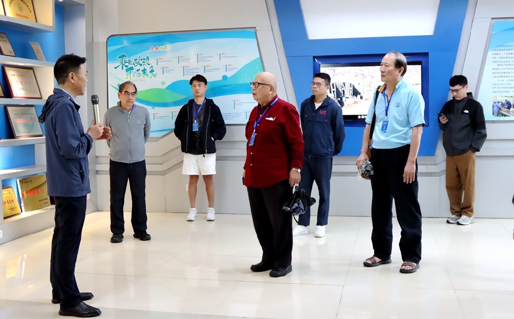 2025年“臺灣青年科技人才隴上志愿行活動”走進甘肅前進集團