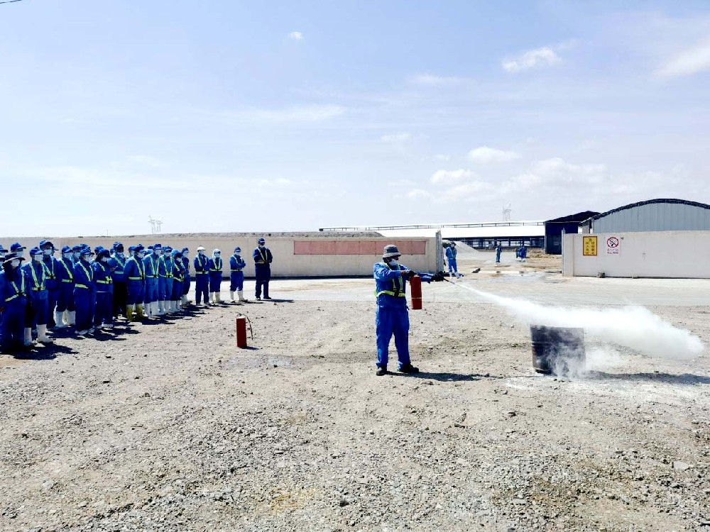 晨光前進牧場開展消防演練